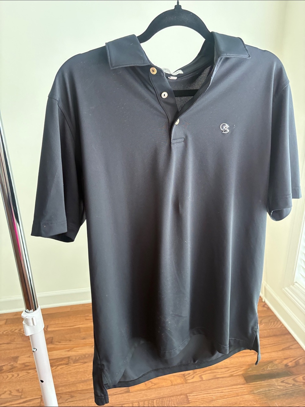 Peter Millar Navy Polo - Classic Collared Knit